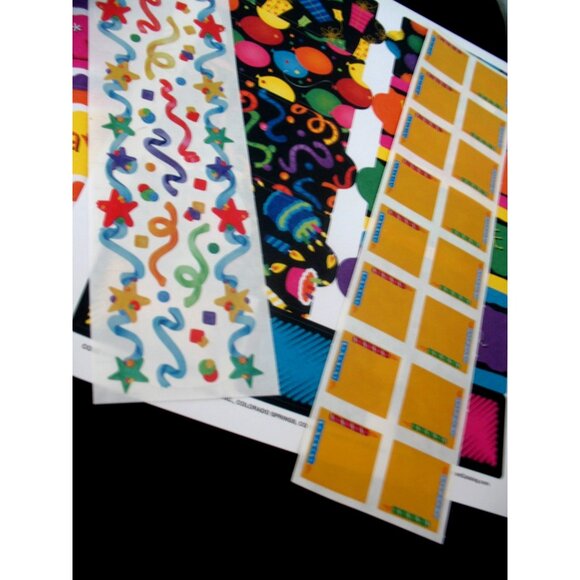 Creative Memories and more CELEBRATE Stickers (Party, Birthday,) Gr Lengths - Picture 12 of 15